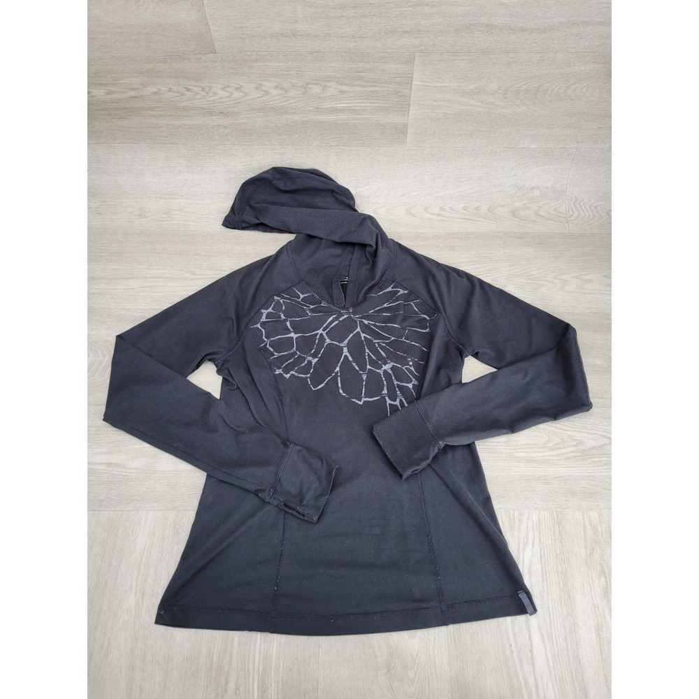 Mountain Hardwear Pullover Women's Hoody‎ Lightweight Black Size Small